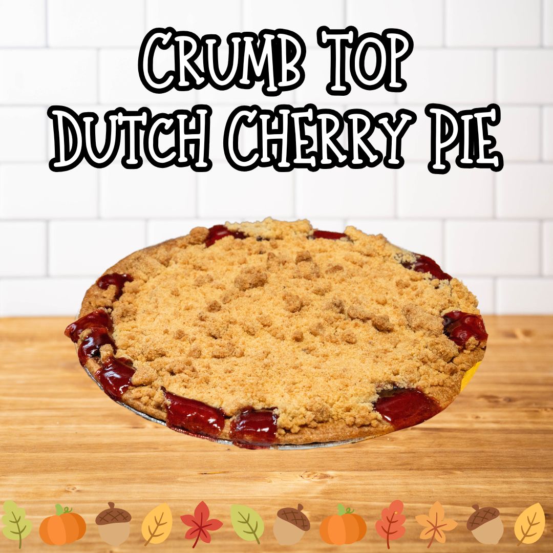 Crumb Top Cherry Pie