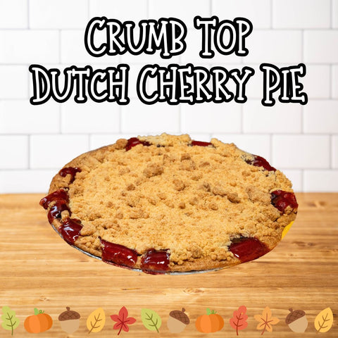Crumb Top Cherry Pie