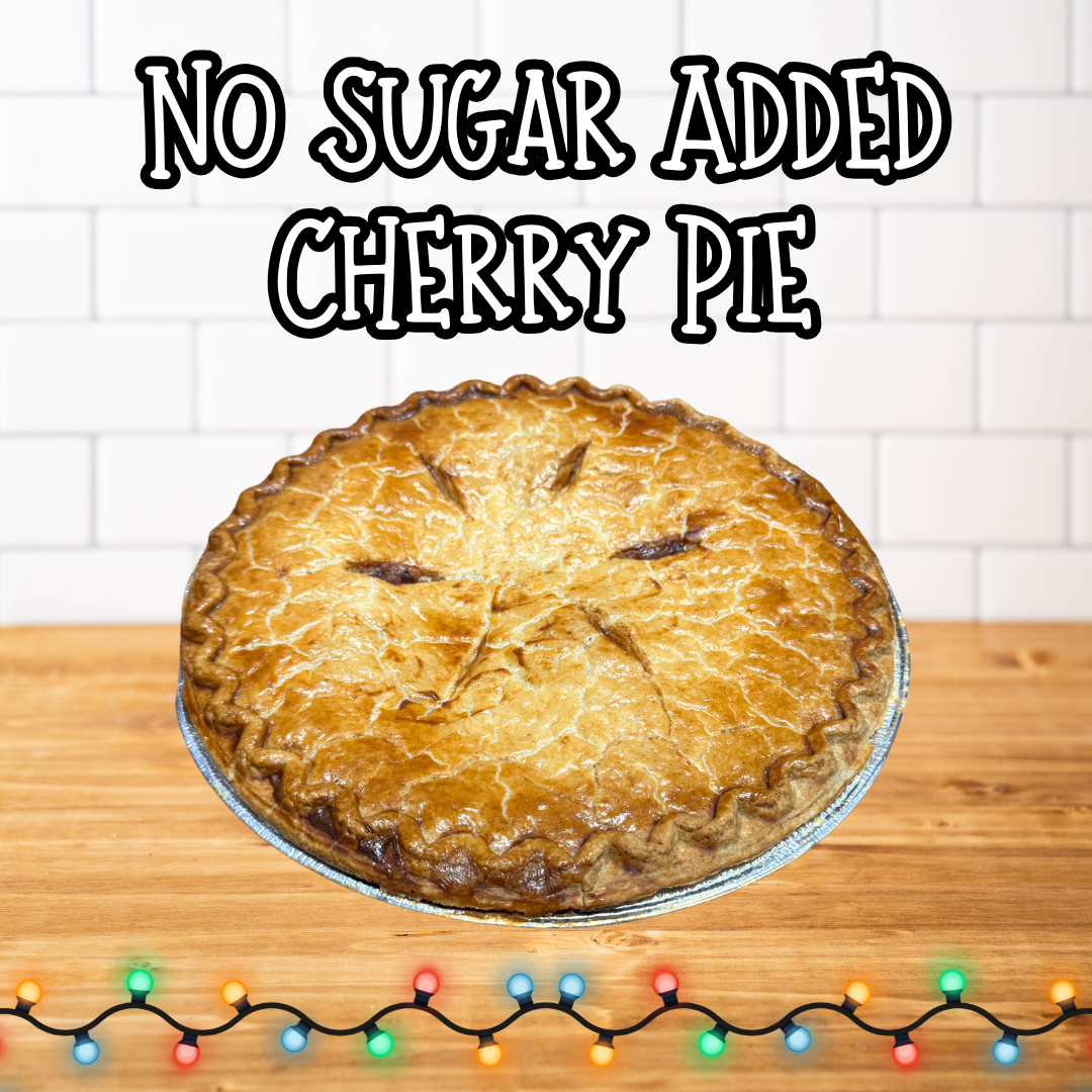 No Sugar Added Cherry Pie