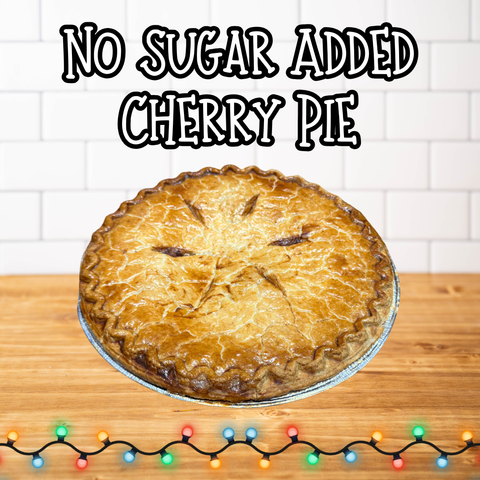 No Sugar Added Cherry Pie
