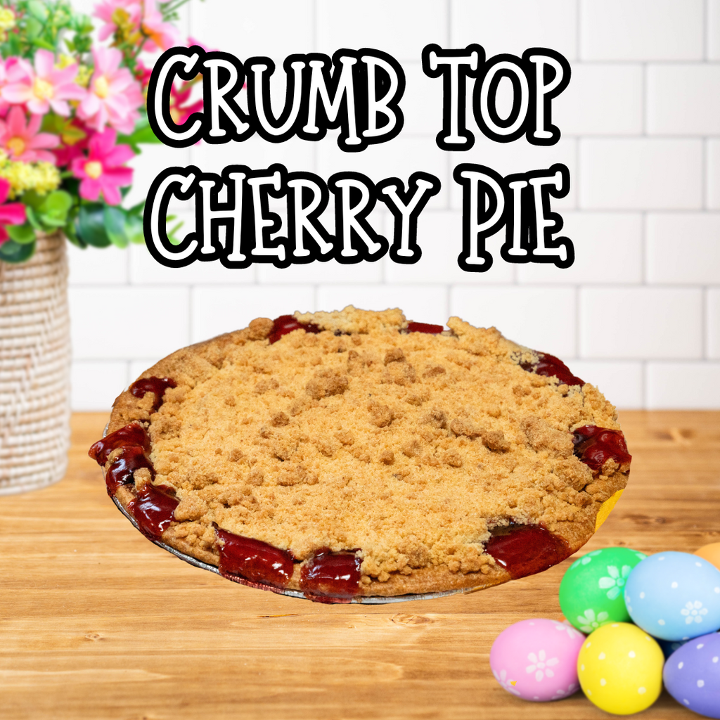 Crumb Top Cherry Pie