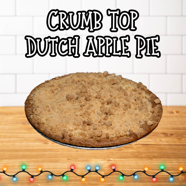 Crumb Top Apple Pie
