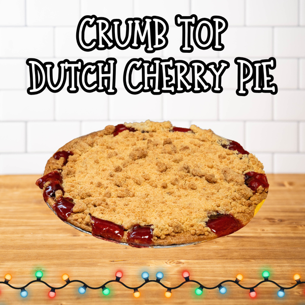 Crumb Top Cherry Pie