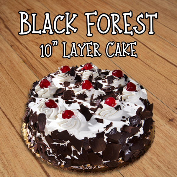 10" Black Forest Layer Cake