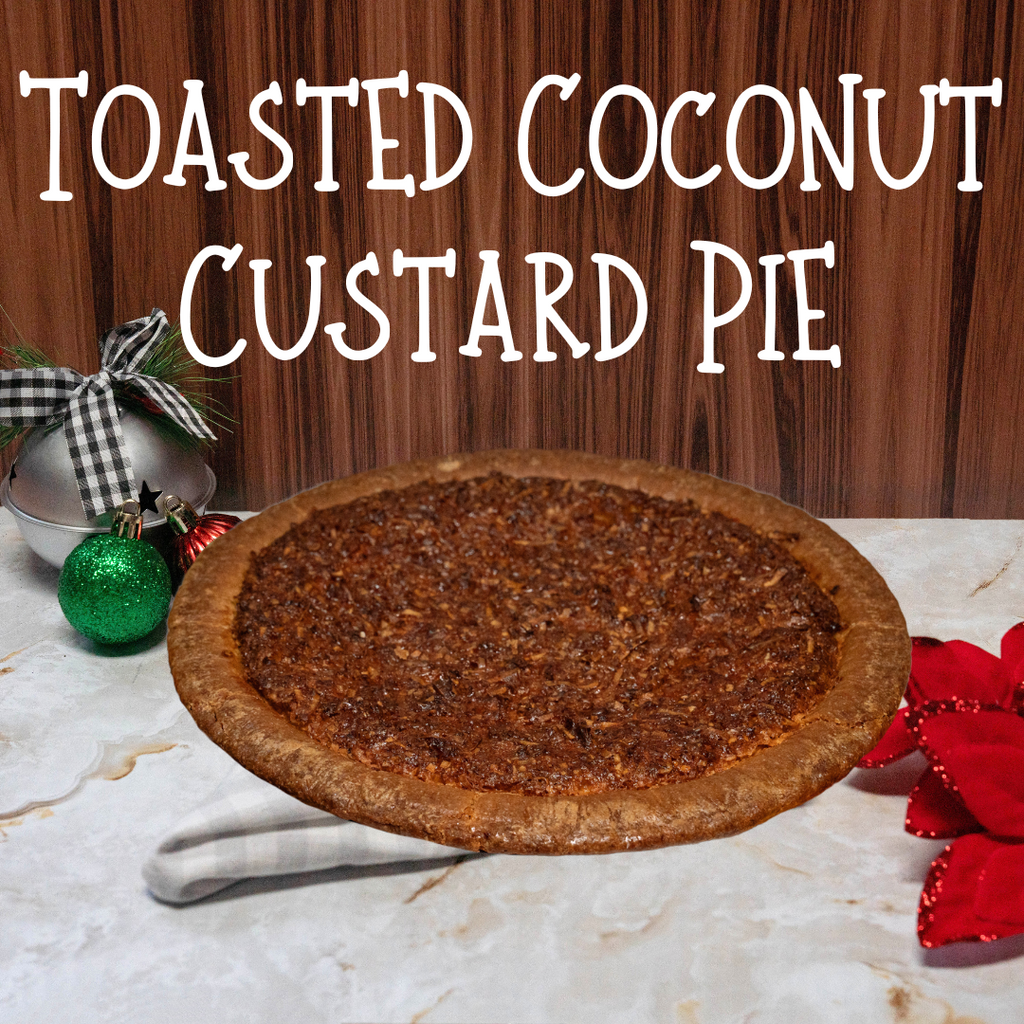 Toasted Coconut Custard Pie