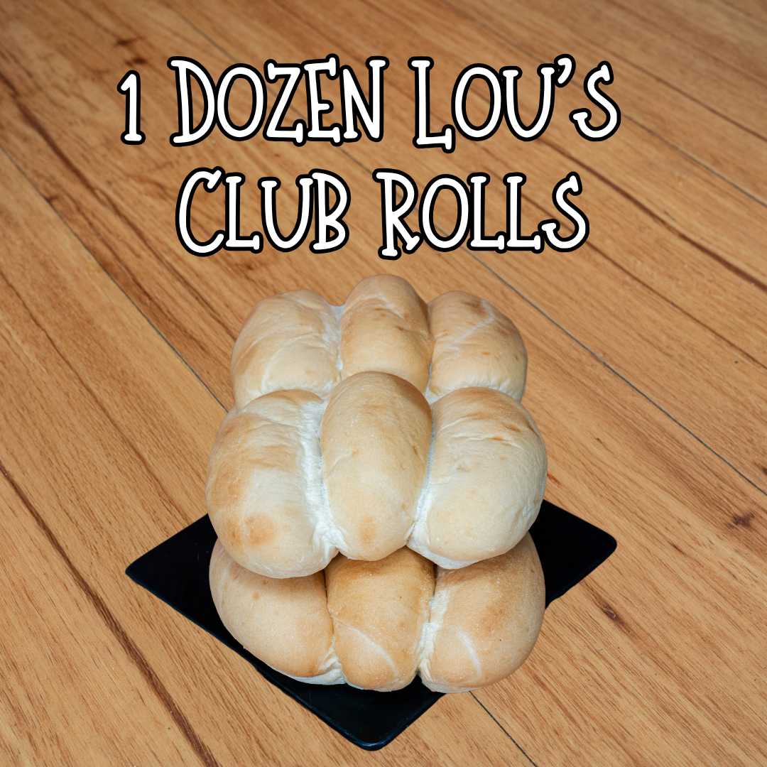 1 Dozen Lou's Club Rolls