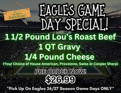 Eagles Game Day Special