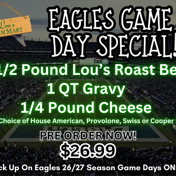 Eagles Game Day Special